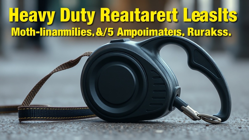 Heavy-Duty Retractable Leashes: Mechanism Failures & Amputation Risks