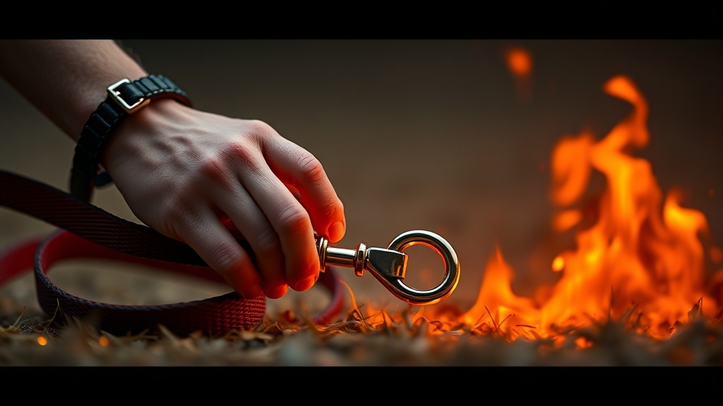 friction burn and finger amputation risks large dog leashes