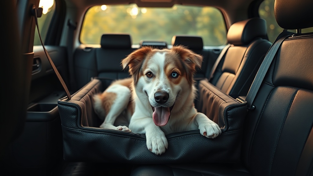 center console dog car seat collapsing under large breeds