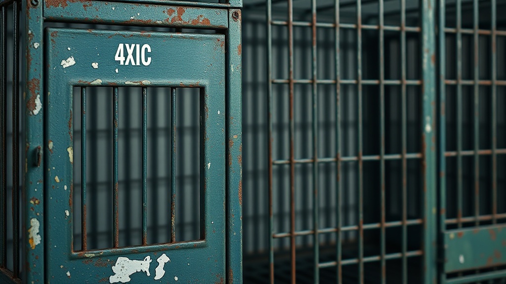 toxic paint chipping on heavy duty steel dog crates
